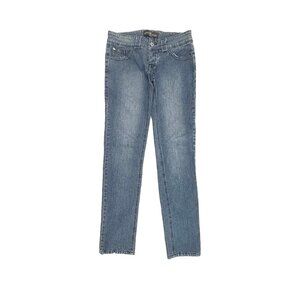 Duchesse Skinny Distressed Women's size 5 Dark Wash Blue Denim Jeans